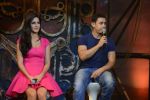 Aamir Khan, Katrina Kaif unveil Dhoom Machale Song in Yashraj, Mumbai on 14th Nov 2013